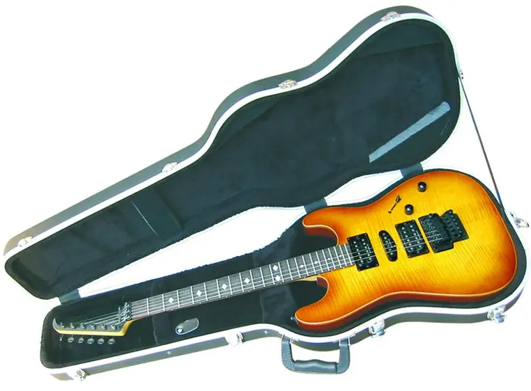 DIMAVERY ABS Case for electric-guitar 